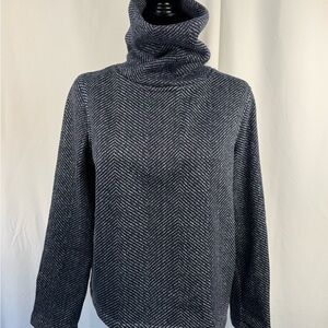 For the Republic Funnel Neck Pullover Sweater Small